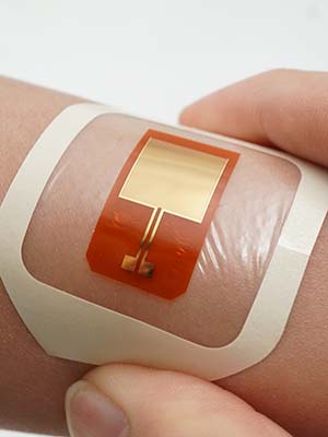 New bioelctric device featured on skin to repel bacteria